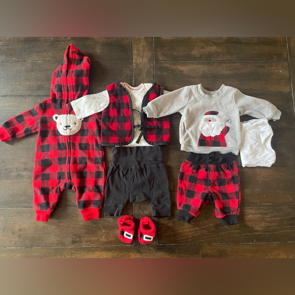 Carter's Christmas Baby Outfit Set